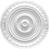 Marbet Design 1 Rosette Stuck Rosette Deko rrosette parete soffitto soffitto rosette Stuck Ø64 cm R 9
