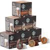 Starbucks Confezione Assortita di Bevande con Latte Nescafe Dolce Gusto 6 Confezioni da 12 Capsule (72 Capsule)