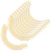 Sharplace 10 pezzi di strisce di barriera per stomia, nastro per forniture per stomia, elastico, idrocolloide resistente, leggero e a prova di perdite