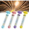 GTJEOI Fuochi d'Artificio ad Acqua, 4 Pezzi Giocattolo Romantico a Spruzzo, Giocattolo per Fuochi d'Artificio, Pistole ad Acqua Giocattolo per Piscina Spiaggia Feste