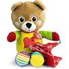 Clementoni - 17761 - Bob The Bear - Peluche Neonato, Orsetto Peluche, Giocattolo Bambini 0-36 Mesi - 100% Lavabile