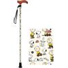 Arachidi Bastone da passeggio regolabile Snoopy Peanuts Charlie Brown pieghevole? Giap...