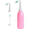 Generico Bottiglia detergente per donna - Doccia vaginale femminile da 400 ml | Docce per la cura femminile | Detergente per siringa femminile | Contenitore ergonomico per lavaggio vaginale per lavaggio vagiin