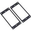 Bnineteenteam 2 Pezzi di Ricambio per Chitarra elettrica Humbucker in Metallo Pickup Frame 3 Colori da Scegliere