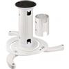 Goobay 51896 BeamerFlex, bianco - supporto a soffitto regolabile a due livelli per proiettori