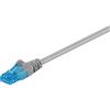 Goobay Cavo patch CAT 6ₐ, U/UTP, grigio, 50 m - Conduttori in rame (CU), guaina priva di alogeni (LSZH)