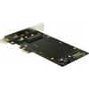 DELOCK PCI Express x1 Karte für 2 x SATA HDD / SSD