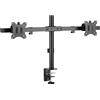 Goobay 59394 Supporto fisso per doppio monitor per monitor di dimensioni comprese tra 17 e 32 pollici (43-81 cm) fino a 9 kg