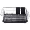 KitchenCraft LAVELLO GESTIONE sgocciolatoio cromato in argento, acciaio inox, 15,5 x 30,5 x 42 cm