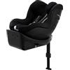 Cybex Sirona Gi i-Size, seggiolino auto rotante da 0 a 18 kg, colore nero "Moon"