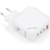 AISENS Caricabatterie da parete Aisens ASCH-100W4P028-W/ 3xUSB Tipo-C/ 1x USB/ 100W