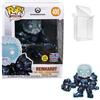 Funko Pop! Overwatch - Coldhardt Reinhardt #400, figurina in vinile Pop! super grande da 15 cm che si illumina al buio (esclusiva della Convention autunnale 2018)