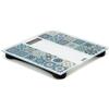 Laica Bilancia elettronica ricaricabile LAICA Flake - ricarica USB, vetro temperato, ampio display LCD, design sottile, bilancia pesapersone marrone