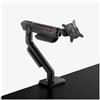 ASUS ROG ERGO Monitor Arm AAS01, Supporto per scrivanie regolabile a braccio, fino a 39" pollici, Schermi piatti fino a 11,5 Kg e Schermi curvi fino a 8,5 Kg, 100x100 VESA, Installazione facile, Nero
