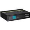 TRENDnet, TPE-TG50g, Switch Gigabit PoE+ 5 porte, Budget PoE da 31 W, capacità di commutazione di 10 Gbps, Plug & Play