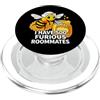 Funny Beekeeping Apiary Apparel Beekeeper I Have 500 Furious Roommates Apiarist PopSockets PopGrip per MagSafe