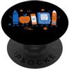 Back to School Divertente Insegnante Prescolare Vita PopSockets PopGrip Adesivo