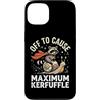 Confusione Divertente Meme Sarcastico Custodia per iPhone 13 Off To Cause Maximum Kerfuffle