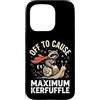 Confusione Divertente Meme Sarcastico Custodia per iPhone 15 Pro Off To Cause Maximum Kerfuffle