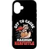 Confusione Divertente Meme Sarcastico Custodia per iPhone 16 Off To Cause Maximum Kerfuffle