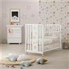 Azzurra Design Lettino Azzurra Design Glam 9ni1 Stelle Bianco