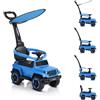 Moni Trade Macchina Cavalcabile 4 in 1Blue