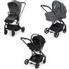 Foppapedretti Trio TicToc Foppapedretti con seggiolino auto Rek i-Size - Stone