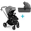 Kidnort Passeggino 2in1 Isbjörn - Grey