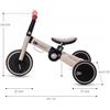 Foppapedretti Kinderkraft Triciclo 3in1 4TRIKE, Mini bici,