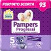 Pampers Progressi Pentapack - Taglia 5