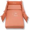 Azzurra Design Set Glammy In Mussole Di Cotone Coral