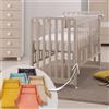 Azzurra Design Lettino Glam Avana con Piumone Glammy