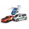 Dickie Toys Set Inseguimento della Polizia