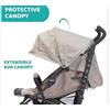 Chicco Capotta Passeggino Chicco Lite Way Dark Beige