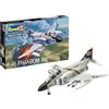 Revell Modellino aereo 1:72 - F-4J Phantom II in scala 1:72, livello 3, riproduzione fedele con molti dettagli, da 10 a 99 anni, 03941