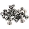 TOPINCN Rivetto a Testa Tonda Testa di Monaco Borchie Colorate Rivetti Bottone a Vite Decorazione Accessori Ornamento Chiusure per Rivetti Fai da Te Bottoni Rivetti Rotondi Pelle Rivetti