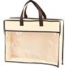 Baoblaze Borsa Portaoggetti Custodia Antipolvere Organizzatore per Borse Sacca di Stoccaggio con Finestra Trasparente E Cerniera Adatto per Armadio E Viaggio, 55x45x15cm