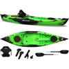 Big Mama Kayak Kayak monoposto Privat 2.0 Fishing Limited edition Big Mama Kayak canoa da pesca 295 cm + 3 portacanne + 2 gavoni + 1 pagaia + seggiolino (FULL PACK) - VERDE