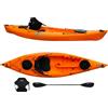 Big Mama Kayak Kayak posto singolo Privat 2.0 Big Mama Kayak canoa monoposto 295 cm + 2 gavoni + 1 pagaia+ 1 seggiolino (FULL PACK) - ARANCIONE