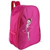 Alomejor Borsa da ballo, Borsa con cerniera superiore, Borsa attaccata, Zaino ricamato, per ragazze danza ballerina, for scuola, allenamento, spettacoli, uso quotidiano