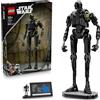 LEGO Star Wars 75434 K-2SO Security Droid Figuur - Bouwbaar Robot Speelgoed voor