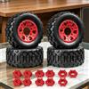 4 Pezzi Pneumatici Fuoristrada RC Alta Aderenza Pneumatici RC in Gomma