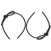 Beaupretty Fascia Con Fiocco Strass Per Sposi e Donne Eleganti Accessori Per Neri Headband Per Cerimonie e Stile Quotidiano Comfort e Versatilità Assicurati Punto Focale