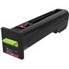 Lexmark 72K20M0 CS/CX820/5,860, cartuccia toner magenta 72K20M0