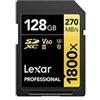 LEXAR 128 GB SDXC 1800X 280MBs UHS-II
