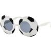 Generic Occhiali da sole sportivi da calcio, con protezione UV, aerodinamiche da calcio con rivestimento anti riflesso, attrezzatura per la visione delle prestazioni, montatura resistente, accessorio di
