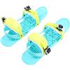 Socobeta Mini Pattini da, Pattini da Sci Regolabili di qualità Premium per Avventure Invernali, Perfetti per Bambini e Adulti, Leggeri e Compatti (Taglie forti)