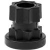 Generic Base di montaggio per ecoscandaglio, base di supporto per canna da pesca in nylon, pratico accessorio per kayak, di montaggio per kayak e barche