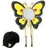 YRTUOP Segnapalla a Clip per Cappello Decorazione Antiscivolo