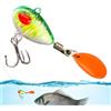 Generico Esche per la Pesca - Esca per Persici,Esca a Vibrazione Accessorio Sportivo per Appassionati di Persico Trota Notturna Barca Campeggio Acqua Salata Riva